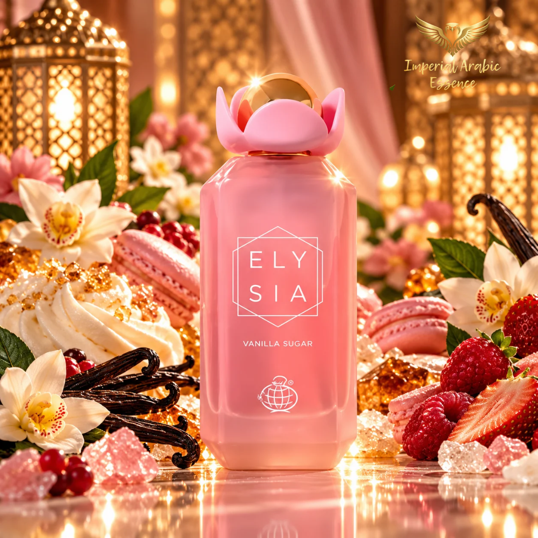 Дамски Парфюм Fragrance World Elysia Vanilla Sugar EDP 100 мл. Вдъхновен от Vanilla Candy Rock Sugar | 42 / Kayali Fragrances