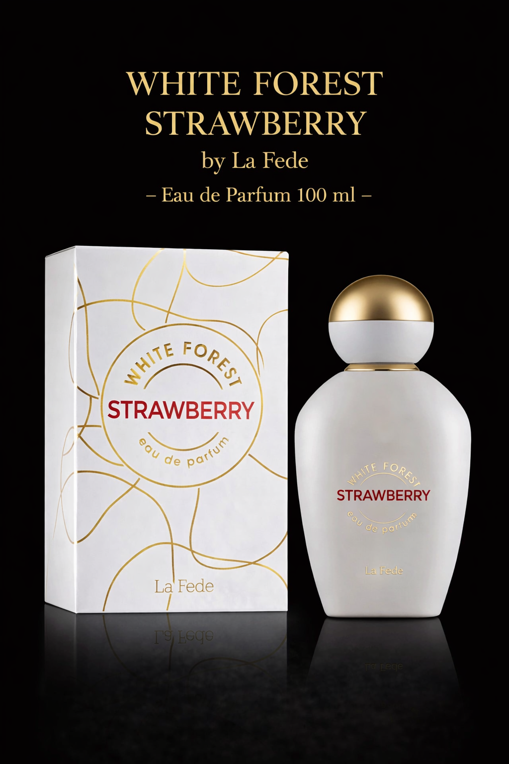 Дамски Парфюм Khadlaj White Forest Strawberry EDP 100 мл.