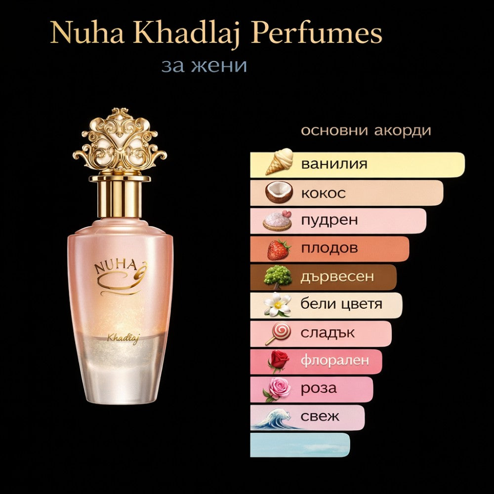 Дамски Парфюм Khadlaj Nuha EDP 85 мл. Вдъхновен от Poison girl / Dior