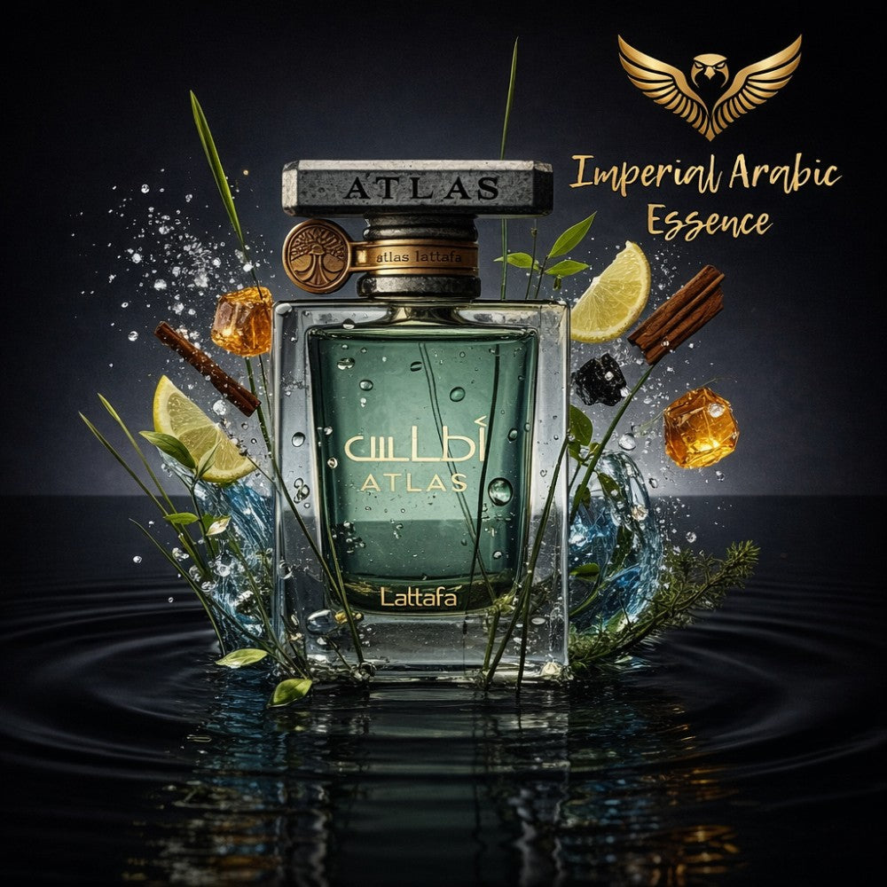 **Lattafa Atlas 75 мл – Клонинг на Orto Parisi Megamare | Мъжки парфюм**